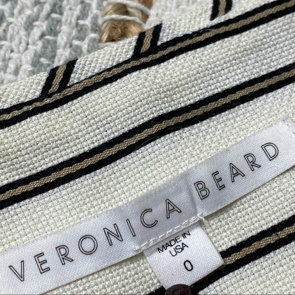 Veronica Beard Pop Fit And Flare Zip Up Mini Dress Women’s 0 - Picture 9 of 12